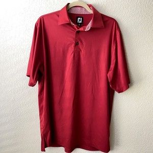 FootJoy Red Polo Shirt